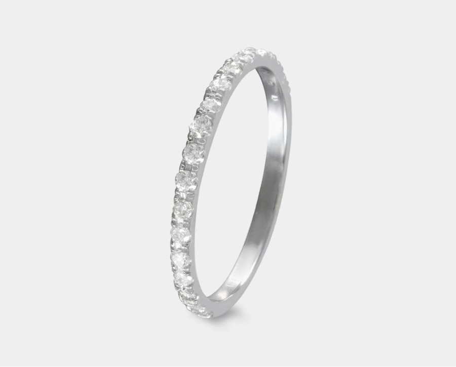 Bodas Y Argollas Joyeria La Esmeralda | Churumbela Con Diamante H2-Che261B