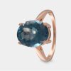 Joyeria Joyeria La Esmeralda Anillos Para Dama | Anillo Con Topacio London Ah2C-Pc29R-Toplon