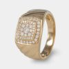 Joyeria Joyeria La Esmeralda Anillos Para Hombre | Anillo De Caballero Con Diamante A48D-Mr17429A