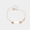 Joyeria Joyeria La Esmeralda Esclavas Infantiles | Esclava Infantil Con Placa 14K E4Xc-031-07000