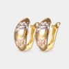 Joyeria Joyeria La Esmeralda Aretes | Aretes Oro Florentino 10K Diseno Oval F5Nb-X3Dcnse408628/9-Tc-G