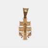 Joyeria Joyeria La Esmeralda Cruces Y Cristos | Cruz De Caravaca Oro Amarillo 14K Pq8C-Crzvca