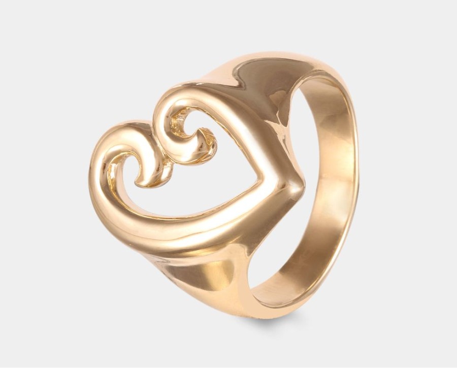 Joyeria Joyeria La Esmeralda Anillos Para Dama | Anillo Amor De Mama Oro Amarillo Ah2C-Emama-A