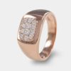 Joyeria Joyeria La Esmeralda Anillos Para Hombre | Anillo De Caballero Con Diamante A48D-Mr18269R