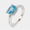 Joyeria Joyeria La Esmeralda Anillos Para Dama | Anillo Con Topacio Azul Ah2-Pc89B-Bt