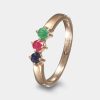 Joyeria Joyeria La Esmeralda Anillos Para Dama | Churumbela Multicolor Ah2C-Ch3A-Mul