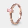 Anillos De Compromiso Joyeria La Esmeralda | Anillo Con Turmalina Rosa Ah2C-Pc3R-Turr