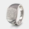 Joyeria Joyeria La Esmeralda Joyas Para Hombre | Anillo De Caballero Con Diamante A48D-Mr17429B