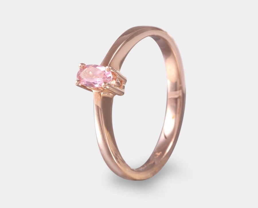 Joyeria Joyeria La Esmeralda Anillos Para Dama | Anillo Con Turmalina Rosa Ah2C-Pc3R-Turr