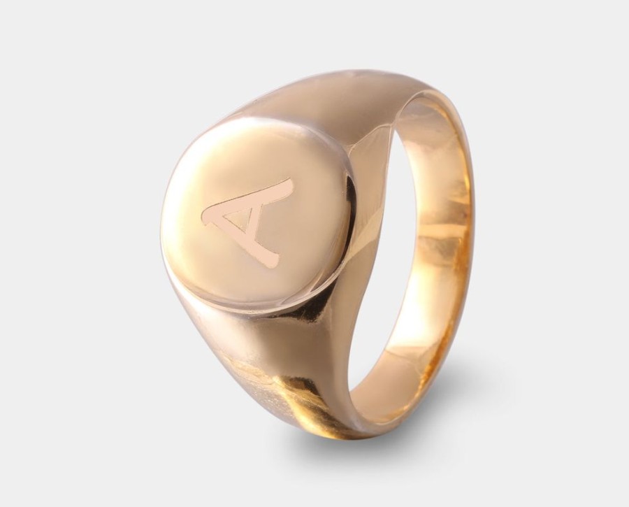 Joyeria Joyeria La Esmeralda Anillos Para Hombre | Anillo De Caballero Perzonalizado Ah2B-Eca5A-10K