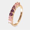 Joyeria Joyeria La Esmeralda Anillos Para Dama | Churumbela Con Zafiro Rosa Y Morado Ag7C-Sp5932E