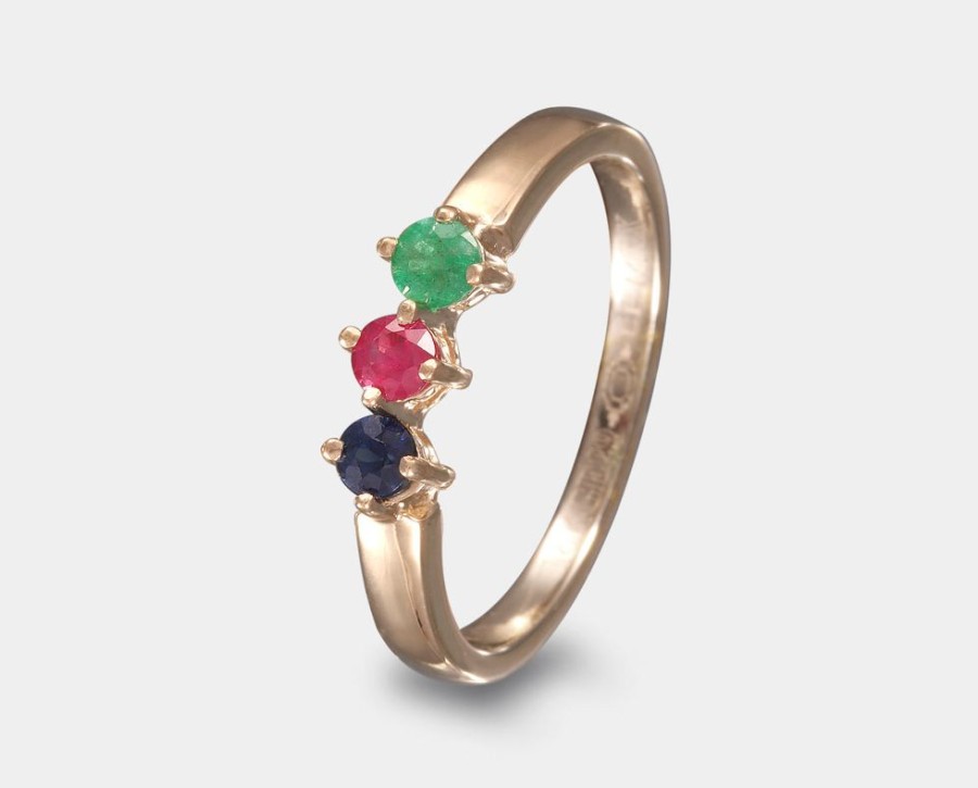 Bodas Y Argollas Joyeria La Esmeralda | Churumbela Multicolor Ah2C-Ch3A-Mul