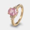 Joyeria Joyeria La Esmeralda Anillos Para Dama | Anillo Con Turmalina Rosa Y Diamantes