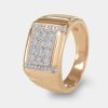 Joyeria Joyeria La Esmeralda Joyas Para Hombre | Anillo De Caballero Con Diamante A48D-Mr18228A