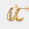 Joyeria Joyeria La Esmeralda Aretes | Aretes Oro Florentino 14K F5Nc-Xfue400309-Tc-Ii-D-C-