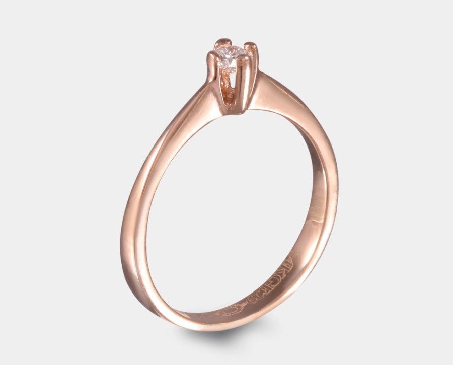 Anillos De Compromiso Joyeria La Esmeralda | Anillo De Compromiso Con Diamante Ah2C-E5R