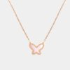 Joyeria Joyeria La Esmeralda Gargantillas | Gargantilla Con Dije Mariposa 14K Gq8C-Mariposamp