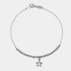 Joyeria Joyeria La Esmeralda Brazaletes Y Esclavas | Pulsera De Dama Con Dije Estrella E4Xb-139-03218-B