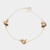 Joyeria Joyeria La Esmeralda Brazaletes Y Esclavas | Pulsera De Dama Corazones Inflados E4Xc-308-00054A